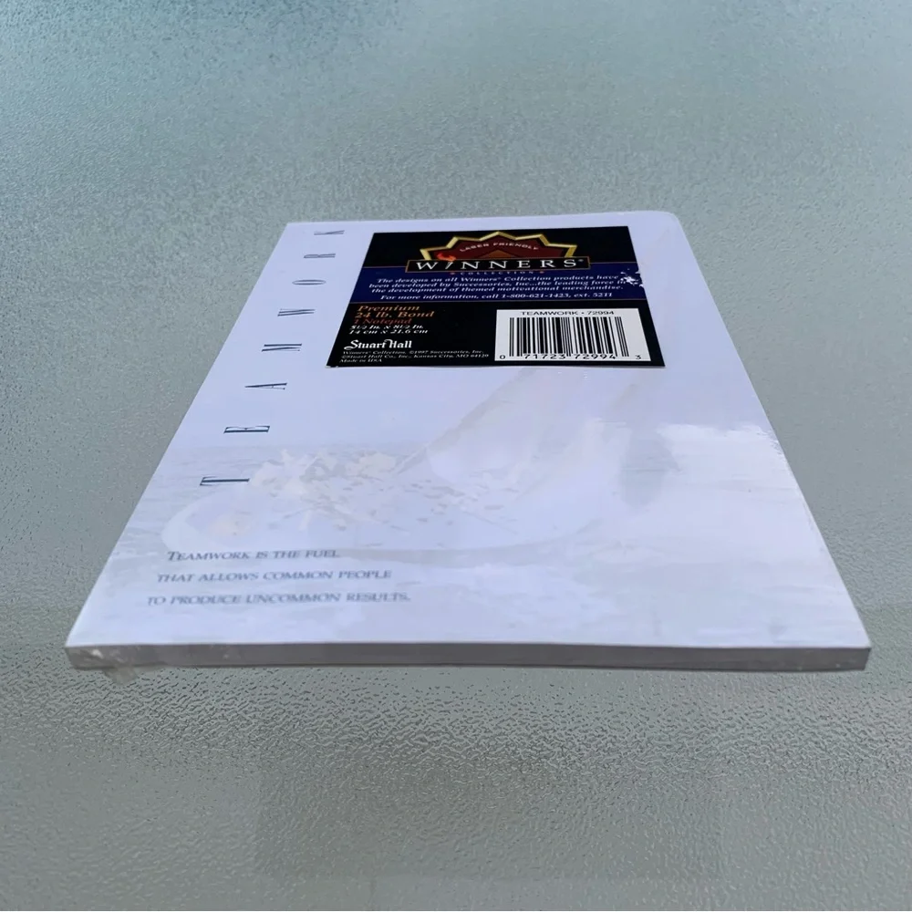 Stuart Hall TEAMWORK Inspirational Notepad